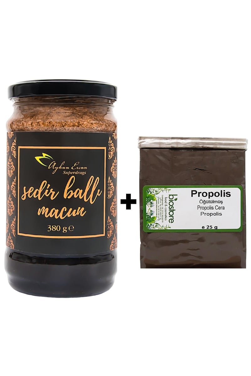 Solunum ve Nefes (Sedir Ballı Macun 380g - Öğütülmüş Propolis 100g)