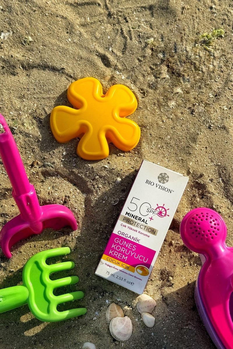 SPF 50+ Organik Çocuk Güneş Koruyucu Kremi 75 ml