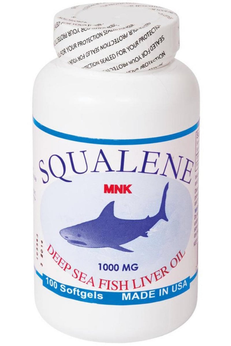 Squalene 100 Soft Gels
