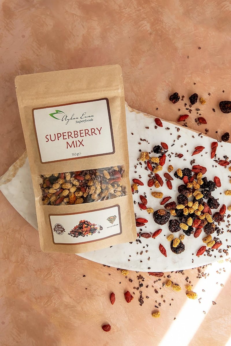 Süperberry Mix Meyve Kurusu Karışımı 150 G