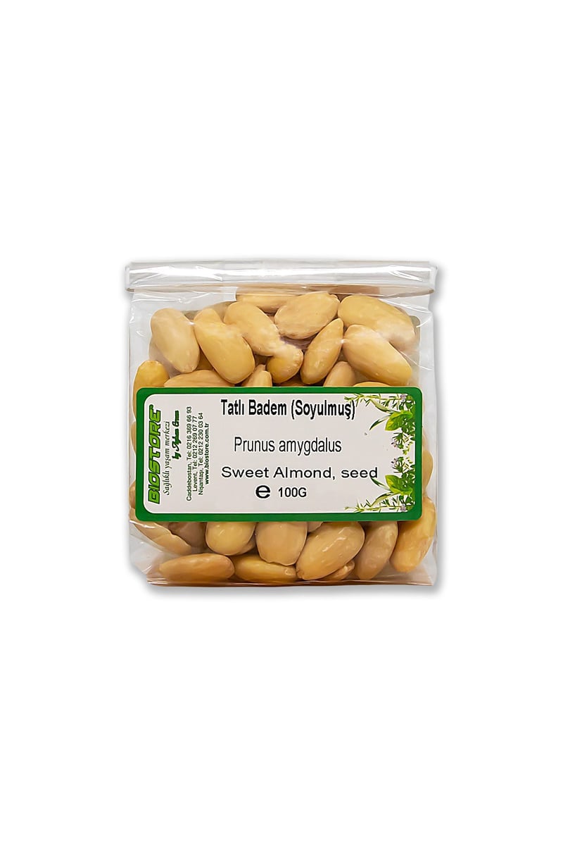 TATLI BADEM SOYULMUŞ 100 G