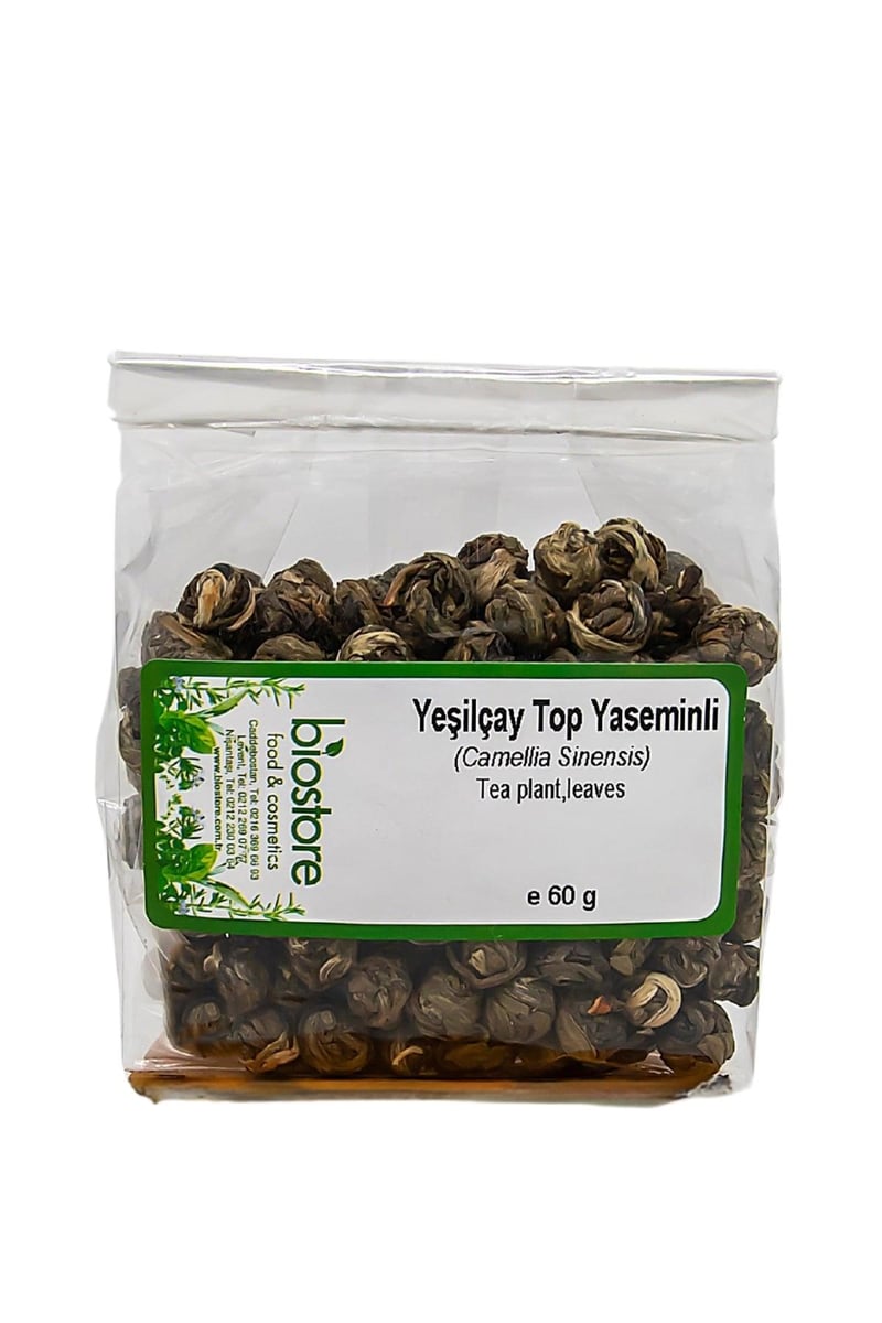 Top Yaseminli Yeşil Çay 60 G