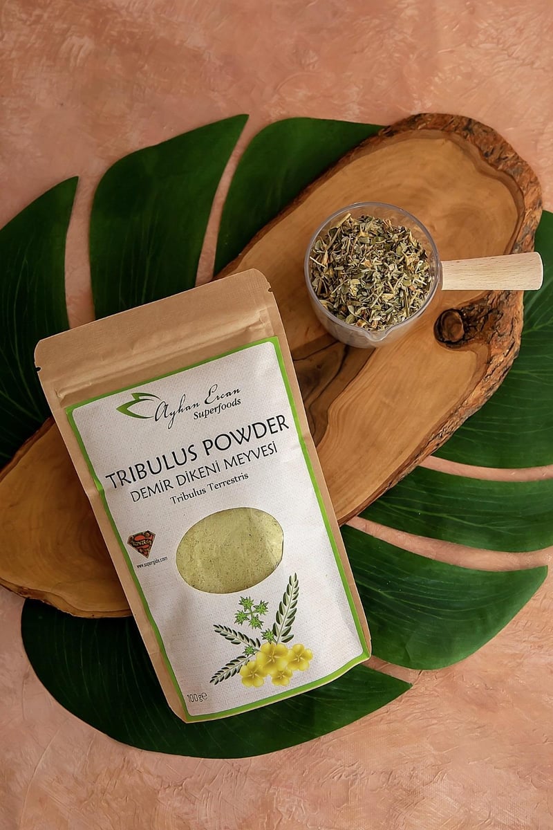 Tribulus Powder Demir Dikeni Tozu 100 G