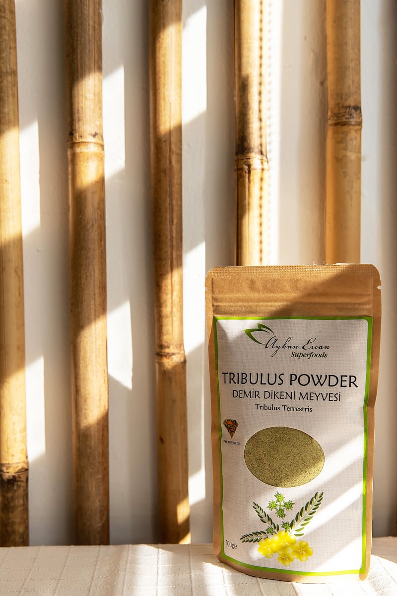 Tribulus Powder Demir Dikeni Tozu 100 G