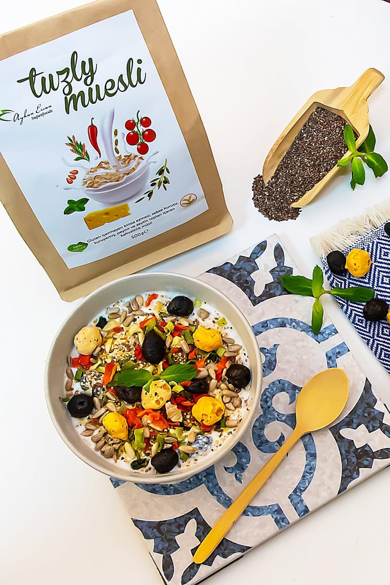 Tuzly Muesli Kahvaltılık Müsli 500 G