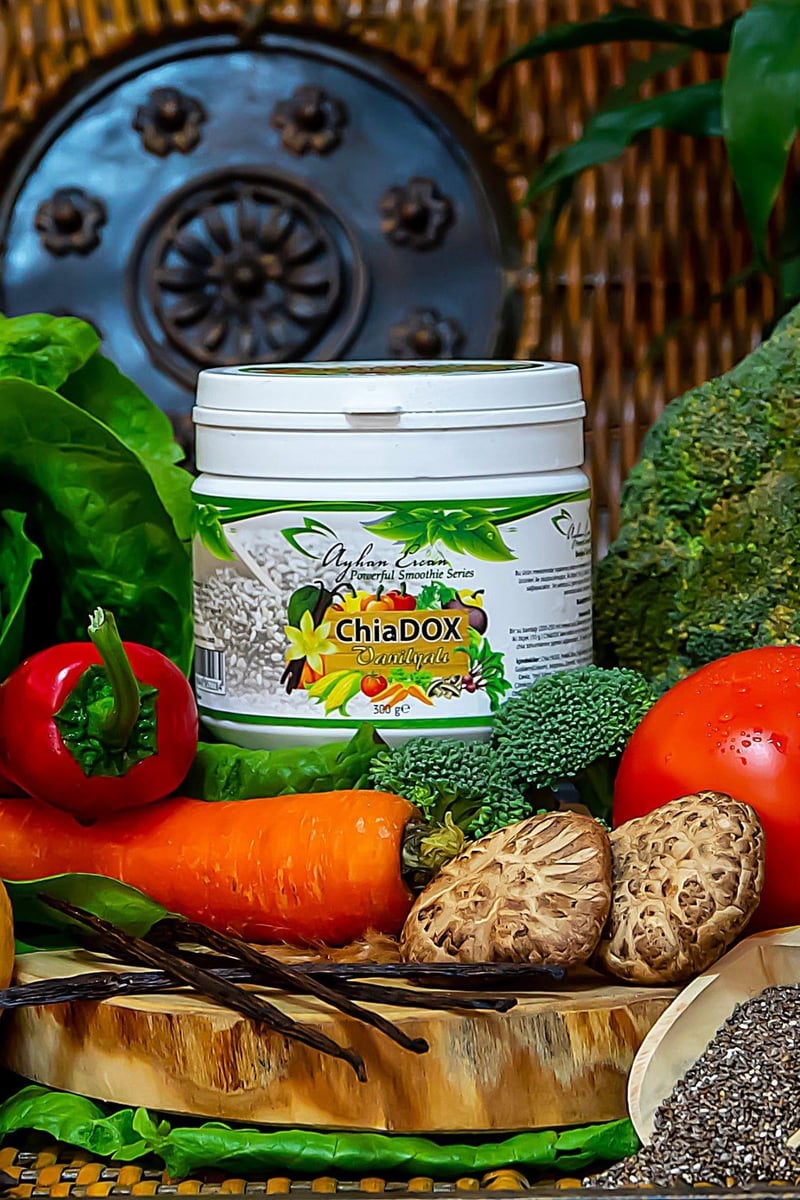 Vanilyalı Chiadox İçecek Tozu 300 G