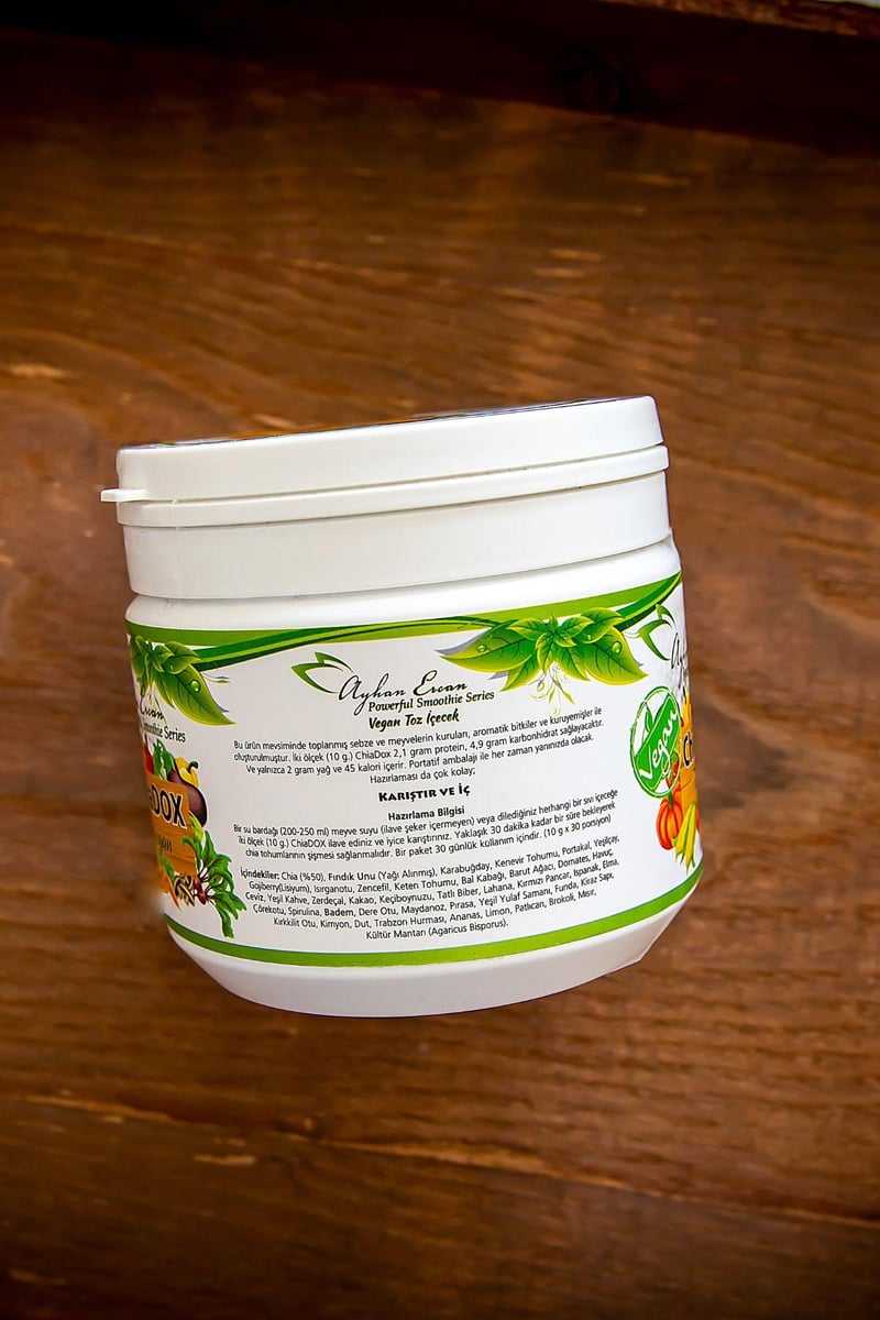 Vegan Chiadox İçecek Tozu 300 G