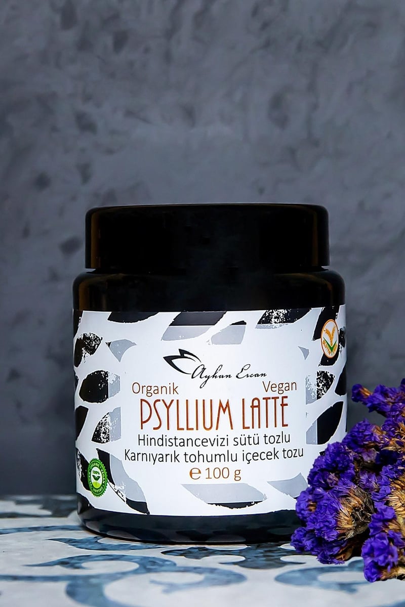 Vegan Hindistan Cevizi Sütlü Psyllium İçecek Tozu 100 G