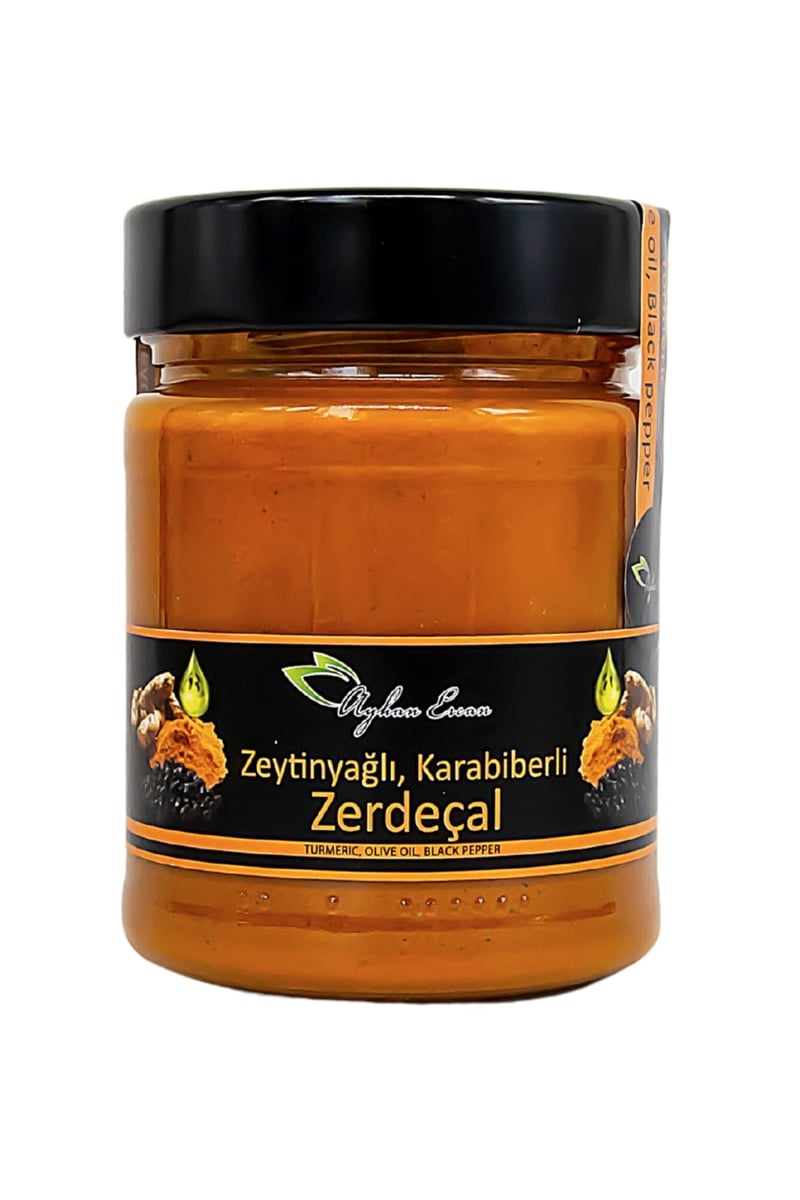Zeytinyağlı ve Karabiberli Zerdeçal 300 G
