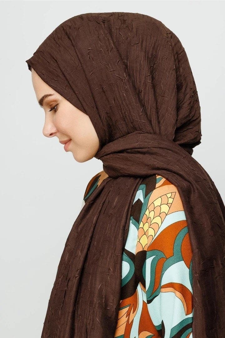 Acı Kahve Bambu Şal · görsel 3