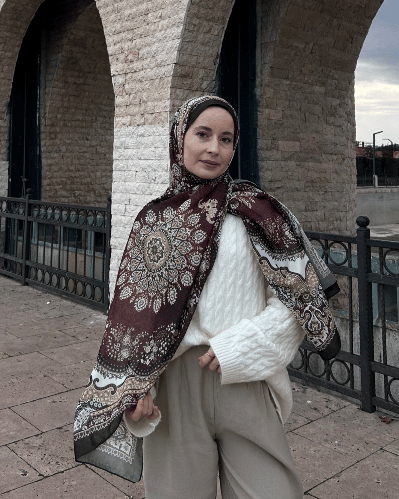 Ceylan Adımı Silk Nomads Vual İpek Şal · görsel 2