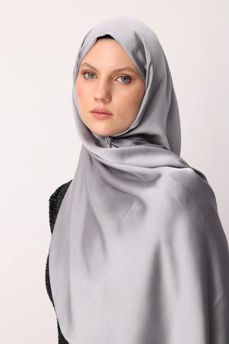Gri Diamond Aura Şal · görsel 2