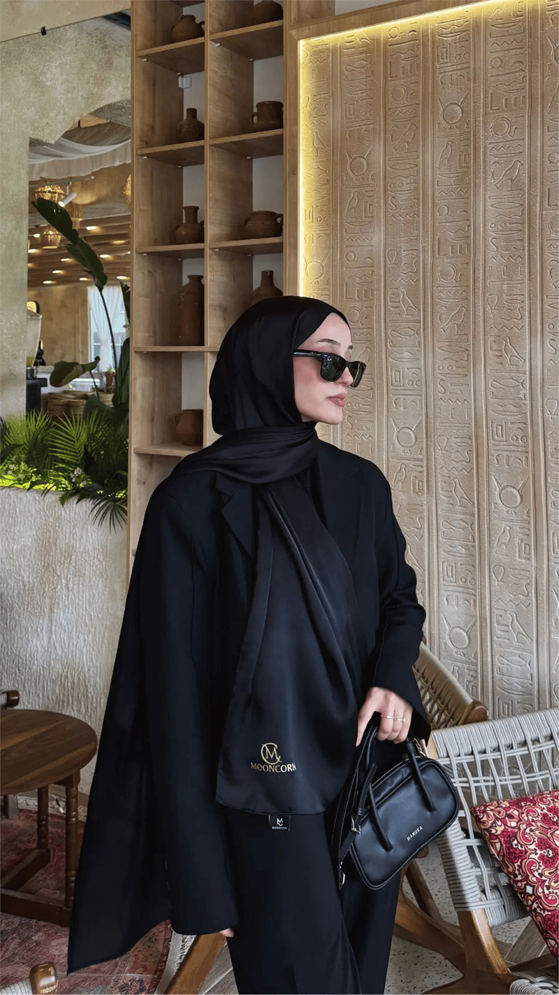 Siyah Diamond Aura Şal · görsel 2