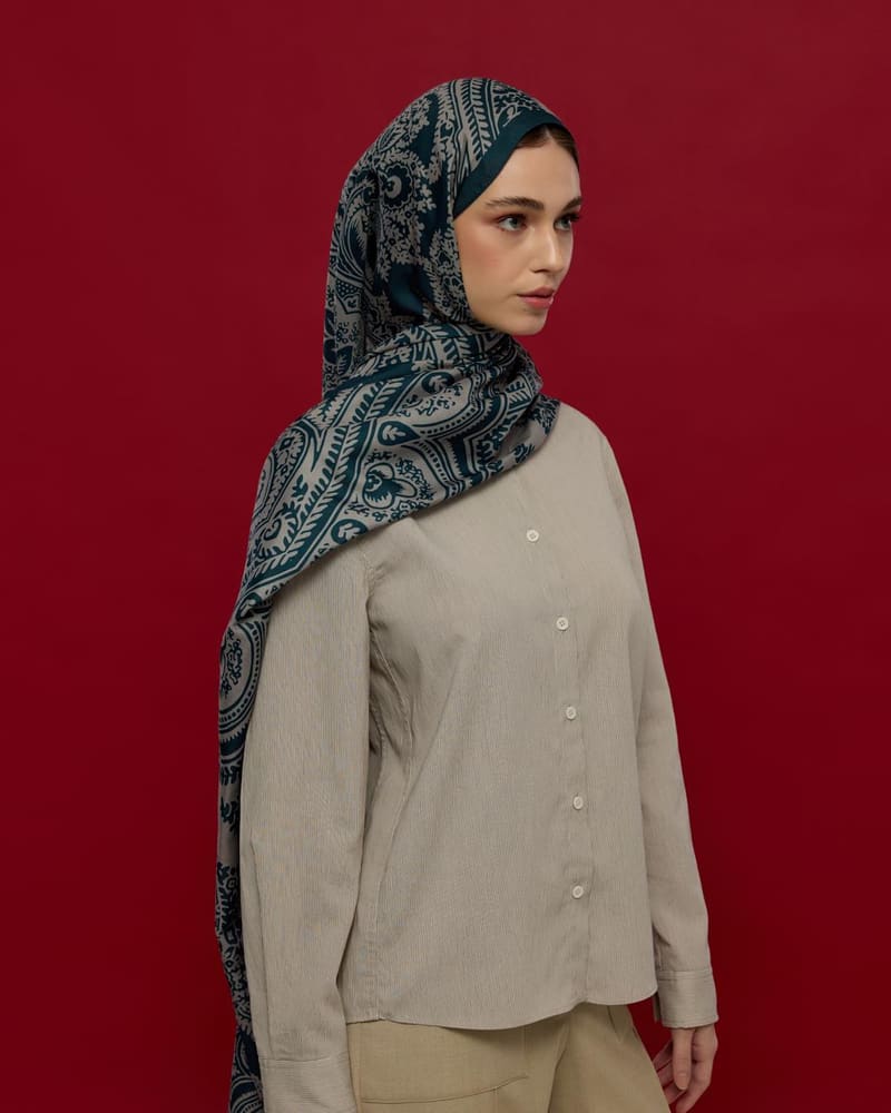 Gece & Taş Sultani Desen Şal - 57 · görsel 5