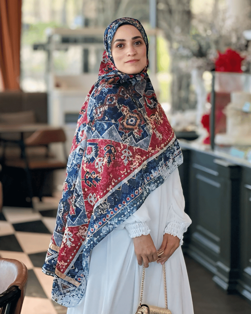Göçmen Yıldızı Silk Nomads Vual İpek Şal · görsel 3