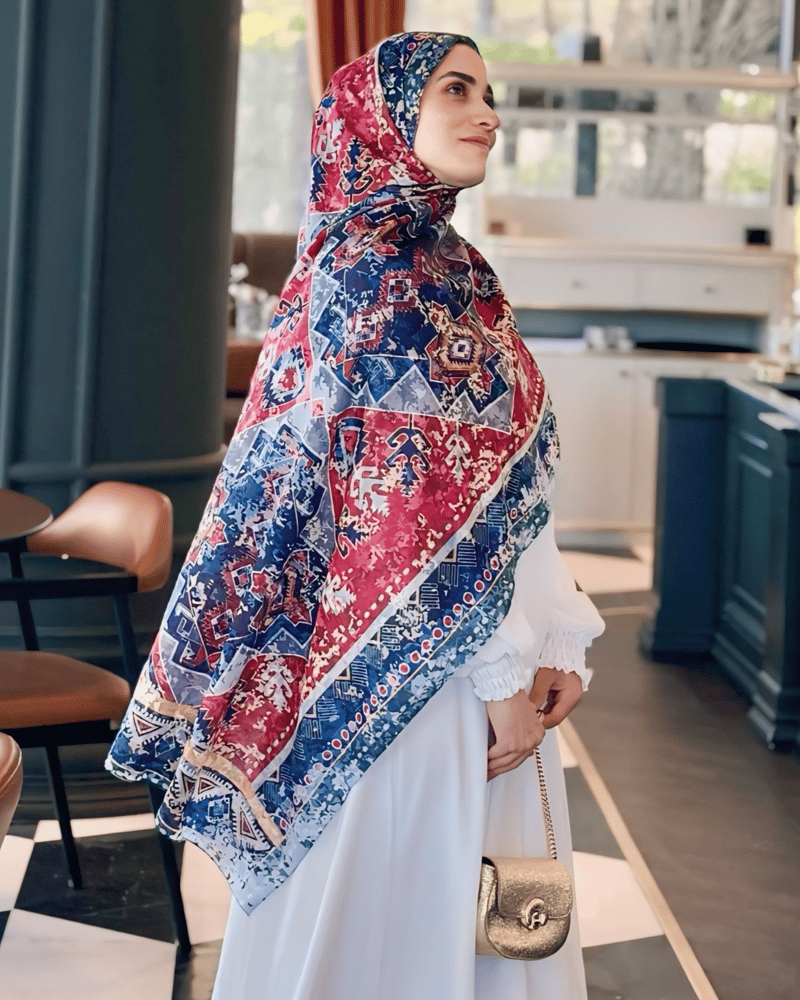 Göçmen Yıldızı Silk Nomads Vual İpek Şal · görsel 4