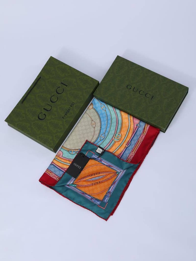 İthal Bordo GC Desen Twill İpek Şal · görsel 6