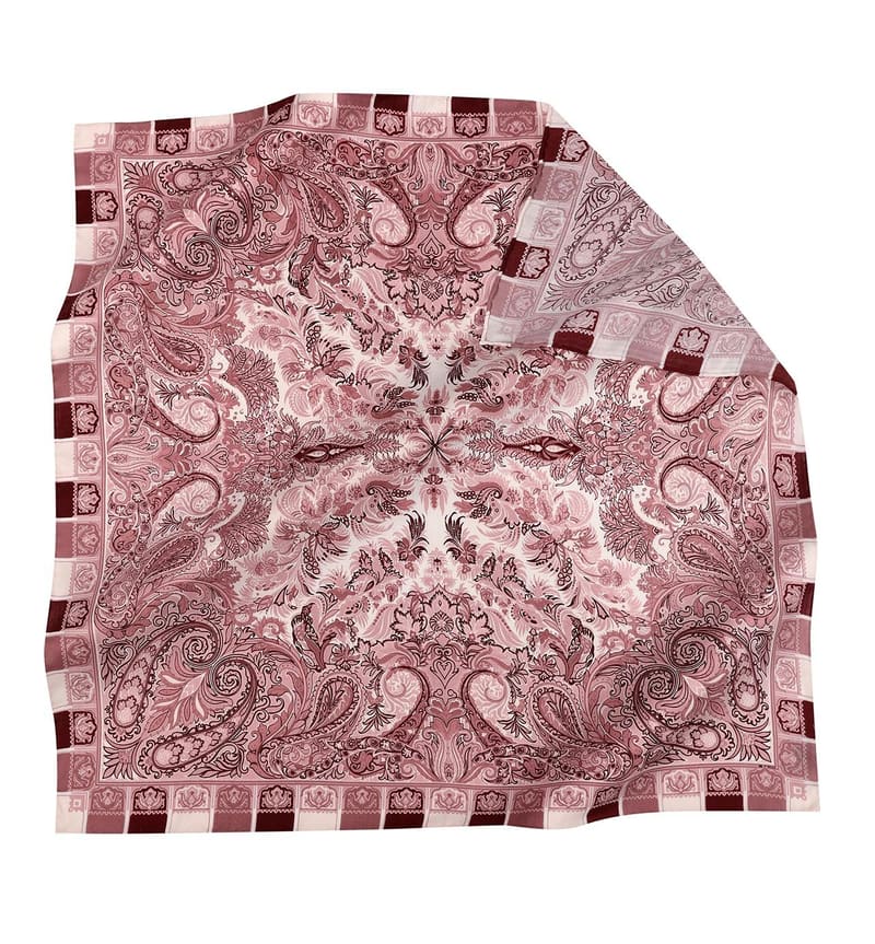 İthal Pastel Pembe E 4 Yün Kaşmir Eşarp · görsel 2