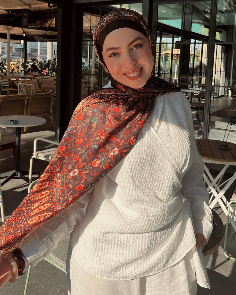 Kadim İzler Silk Nomads Vual İpek Şal · görsel 2