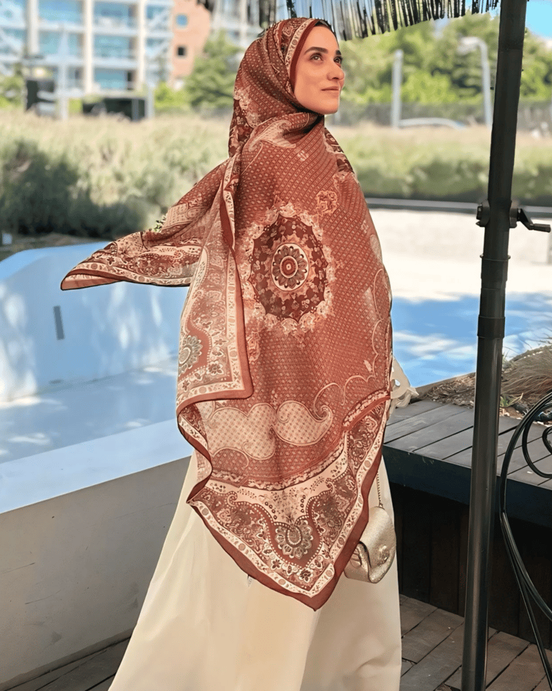 Kevser Pınarı Silk Nomads Vual İpek Şal · görsel 3