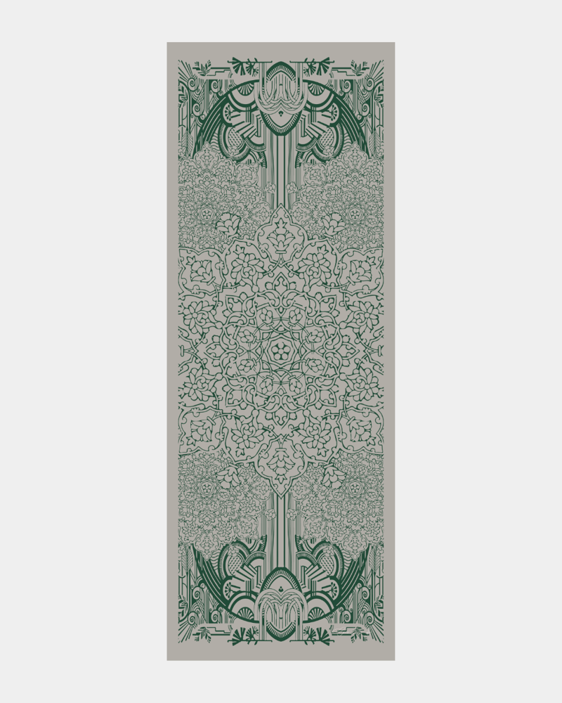Krem & Zümrüt Harem Rüyası Desen Şal - 56 · görsel 6