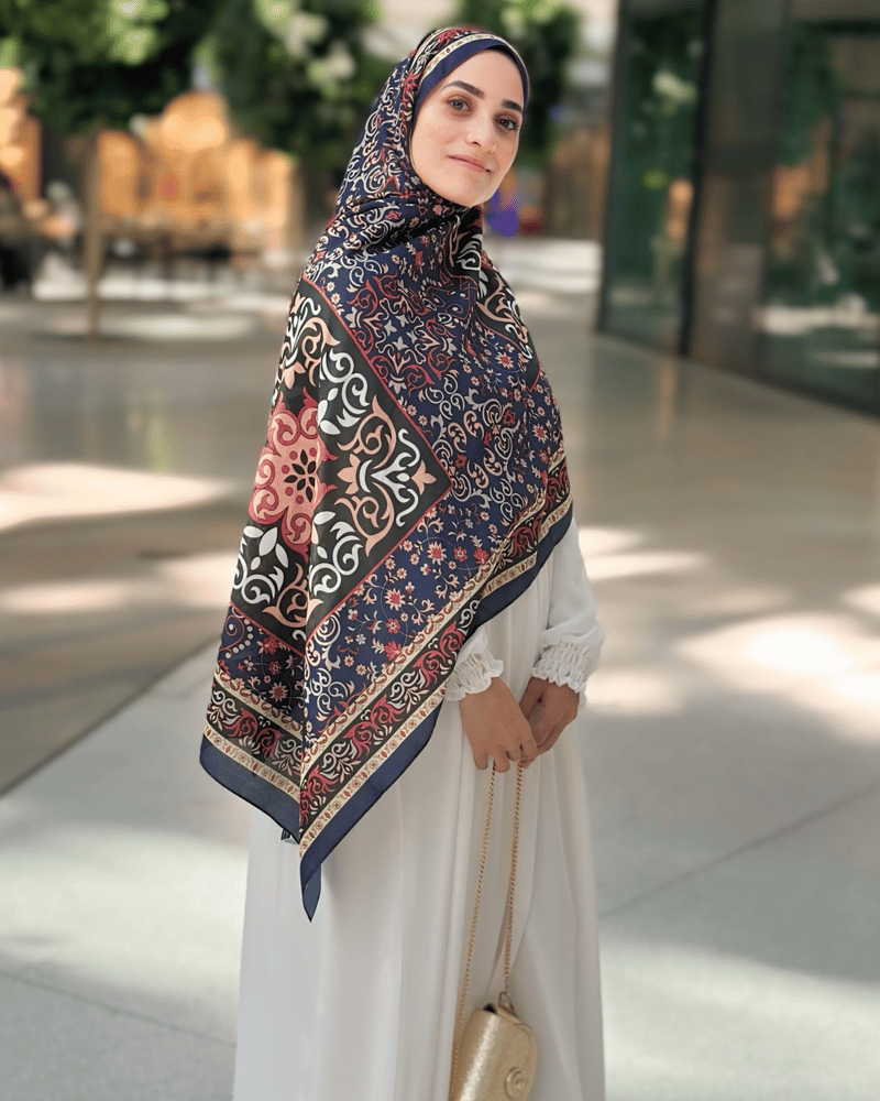 Kum Fırtınası Silk Nomads Vual İpek Şal · görsel 4