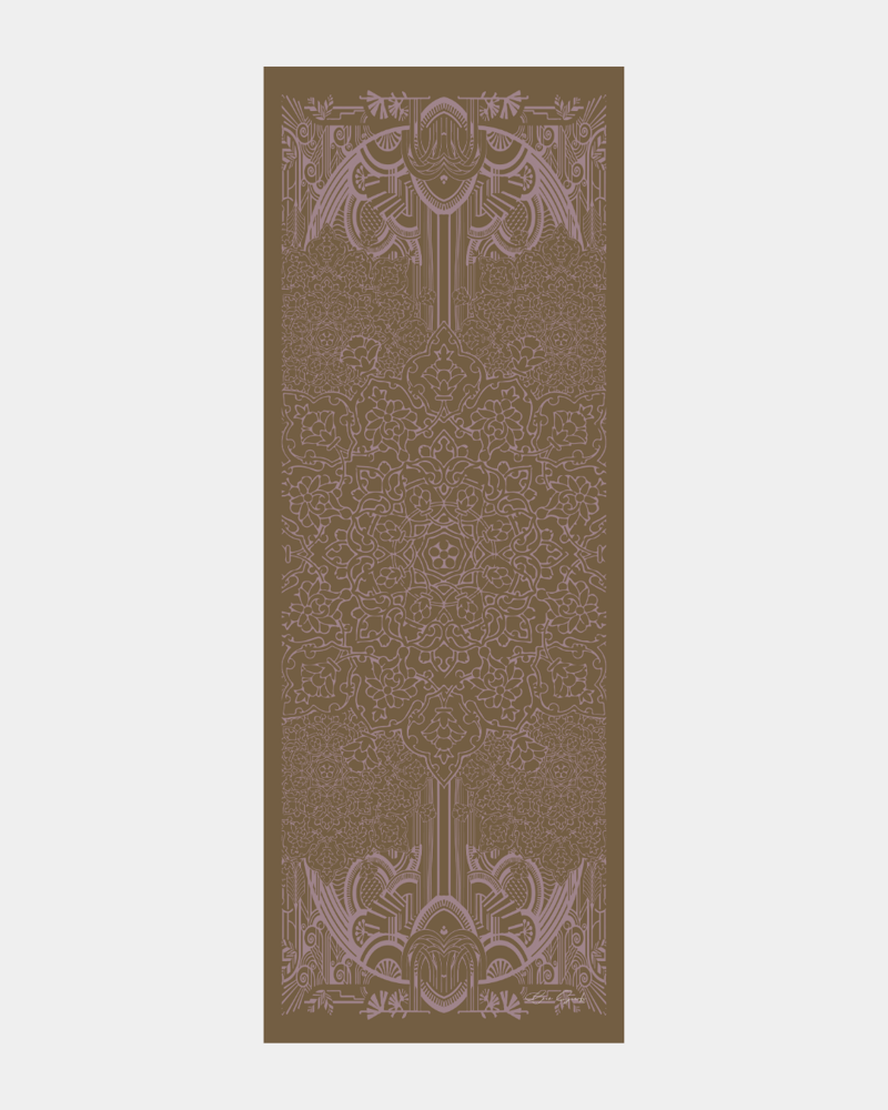 Kumral & Leylak Gölgüsü Harem Rüyası Desen Şal - 33 · görsel 8