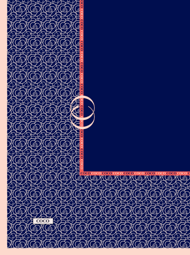 Lacivert - Paris Pamuk Eşarp · görsel 5