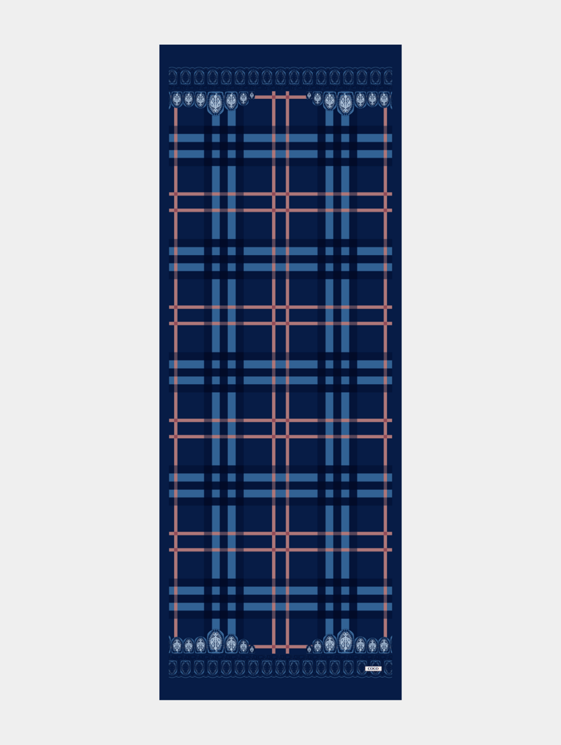 Busenur'un Lacivert Tartan Desen Şal Tercihi · görsel 7
