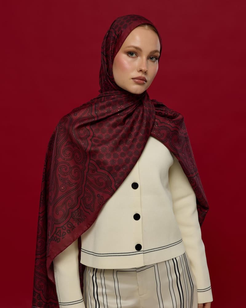 Lav & Nar Bala Hatun Desen Şal - 78 · görsel 4