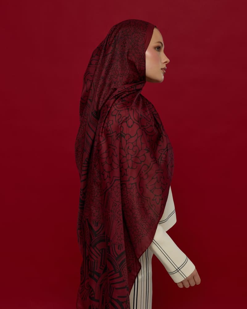 Lav & Nar Harem Rüyası Desen Şal - 78 · görsel 2