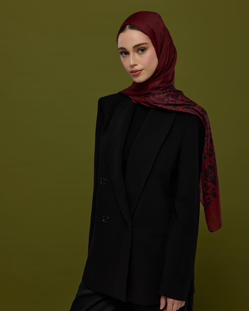 Lav & Nar Saraylı Desen Şal - 78 · görsel 9