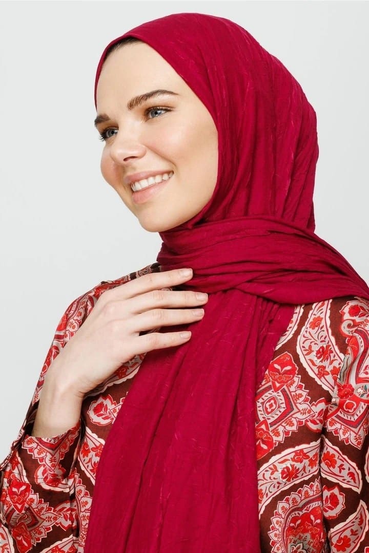Magenta Bambu Şal · görsel 3