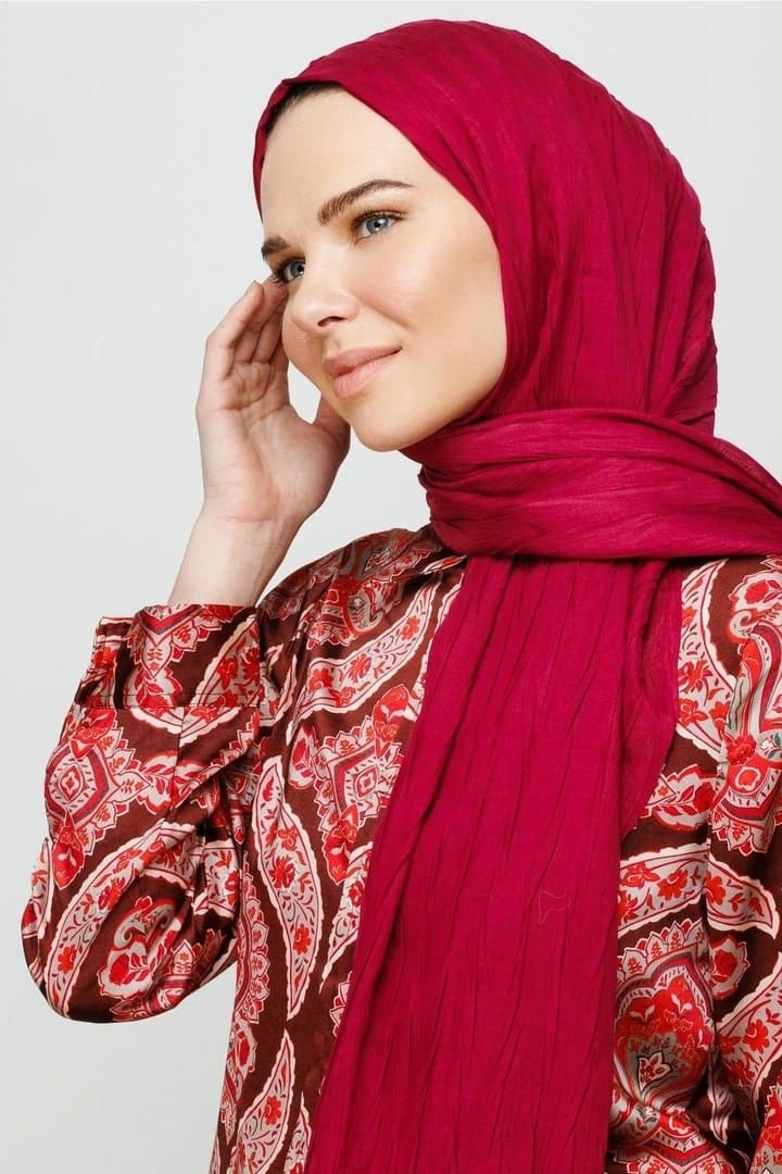Magenta Bambu Şal · görsel 2