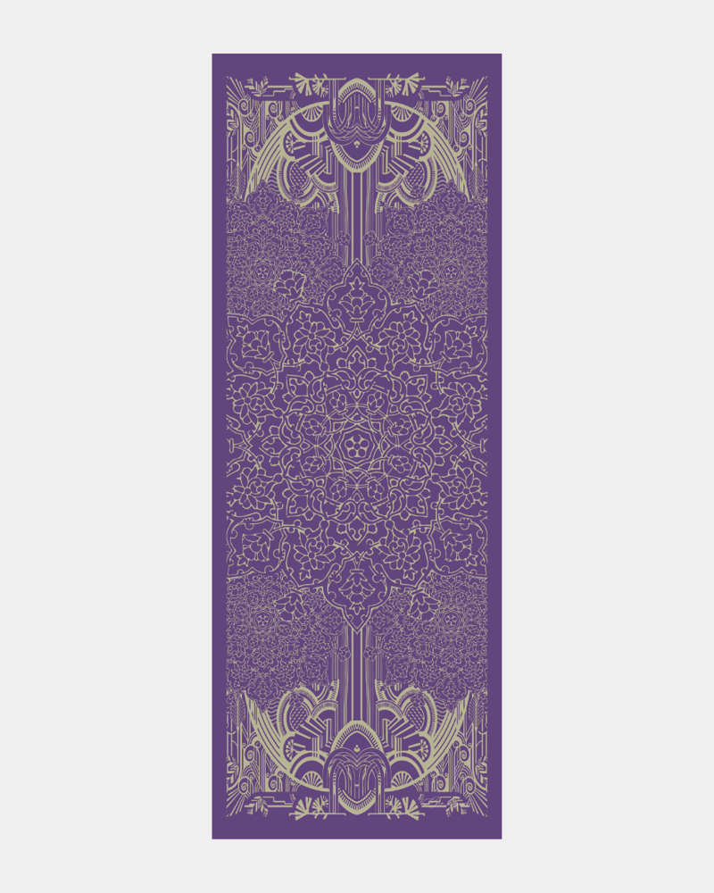 Menekşe & Krem Zencefil Harem Rüyası Desen Şal - 03 · görsel 6