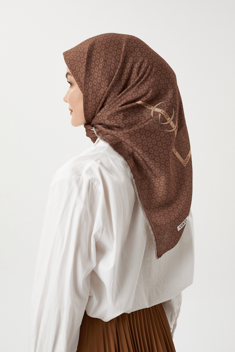 Mocha - Morocco Pamuk Eşarp · görsel 3