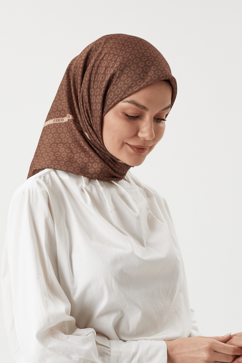Mocha - Morocco Pamuk Eşarp · görsel 2