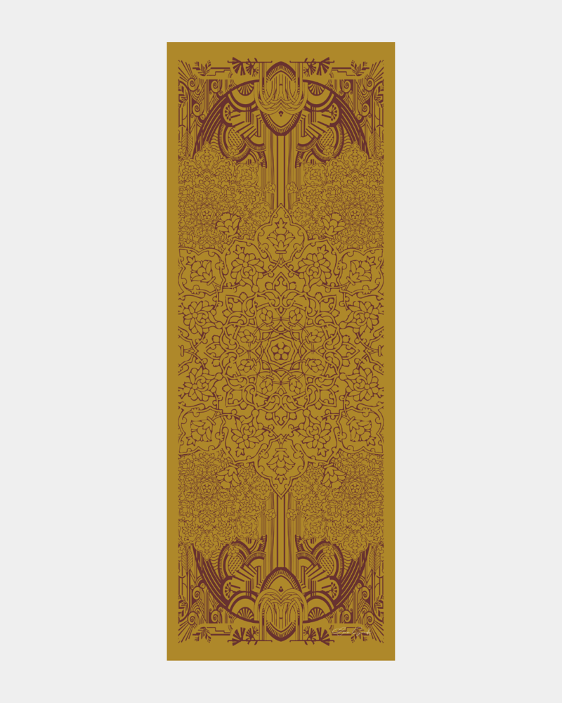 Saf Altın & Tarçın Rüzgarı Harem Rüyası Desen Şal - 32 · görsel 5