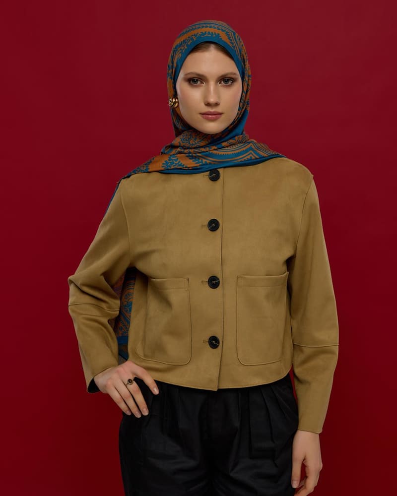Safir & Hardal Zerafeti Sultani Desen Şal - 21 · görsel 3