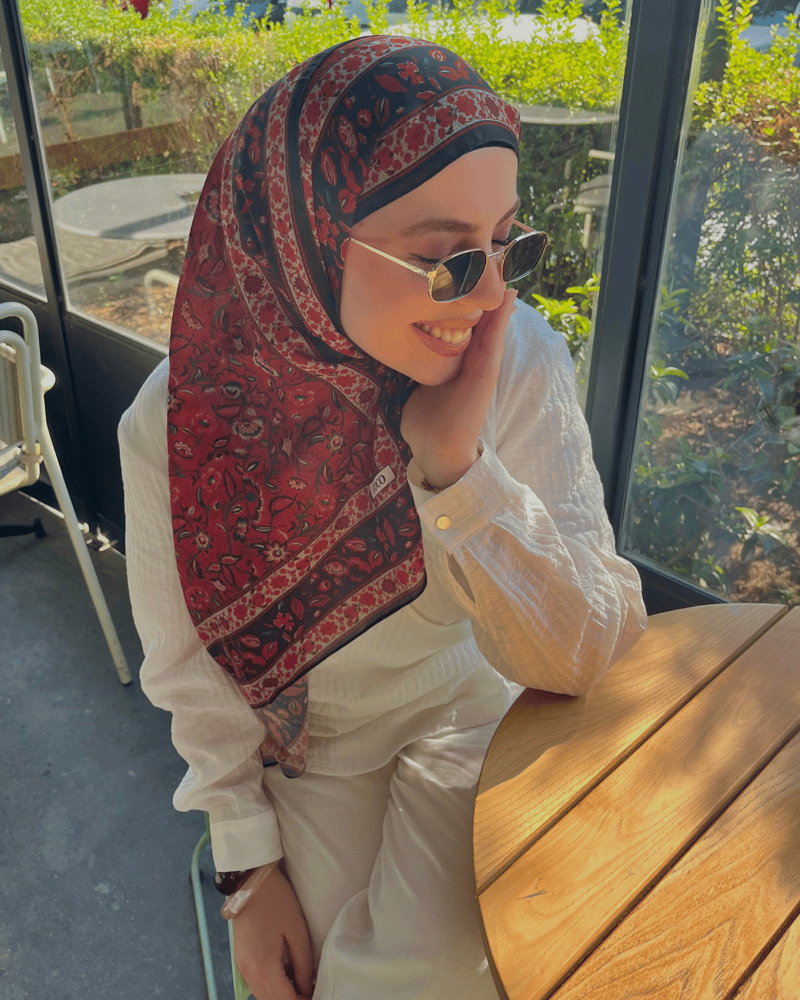 Sahra Gecesi Silk Nomads Vual İpek Şal · görsel 2