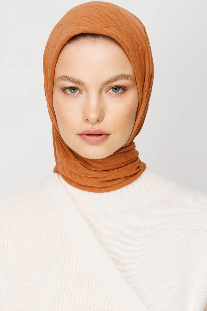 Şeftali Bambu Eşarp · görsel 2