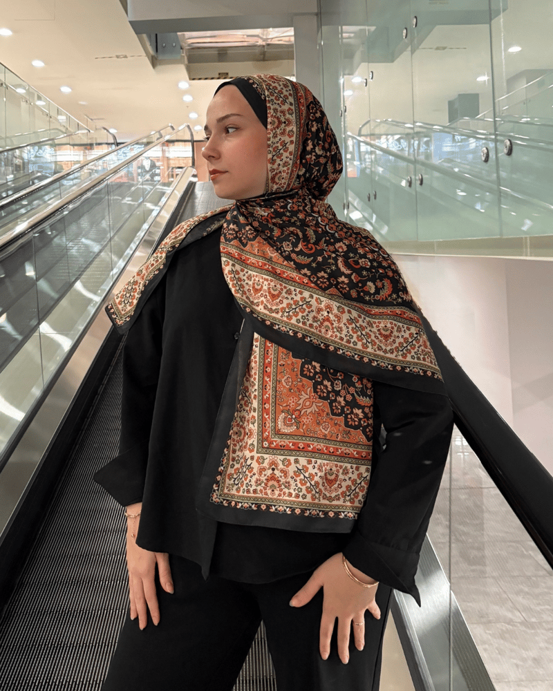 Serap Silk Nomads Vual İpek Şal · görsel 2