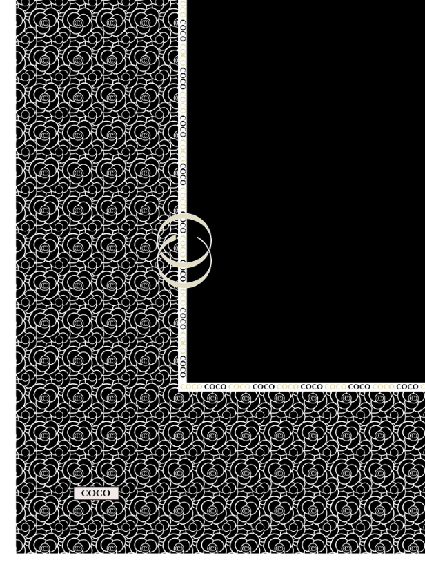 Siyah - Paris Pamuk Eşarp · görsel 4