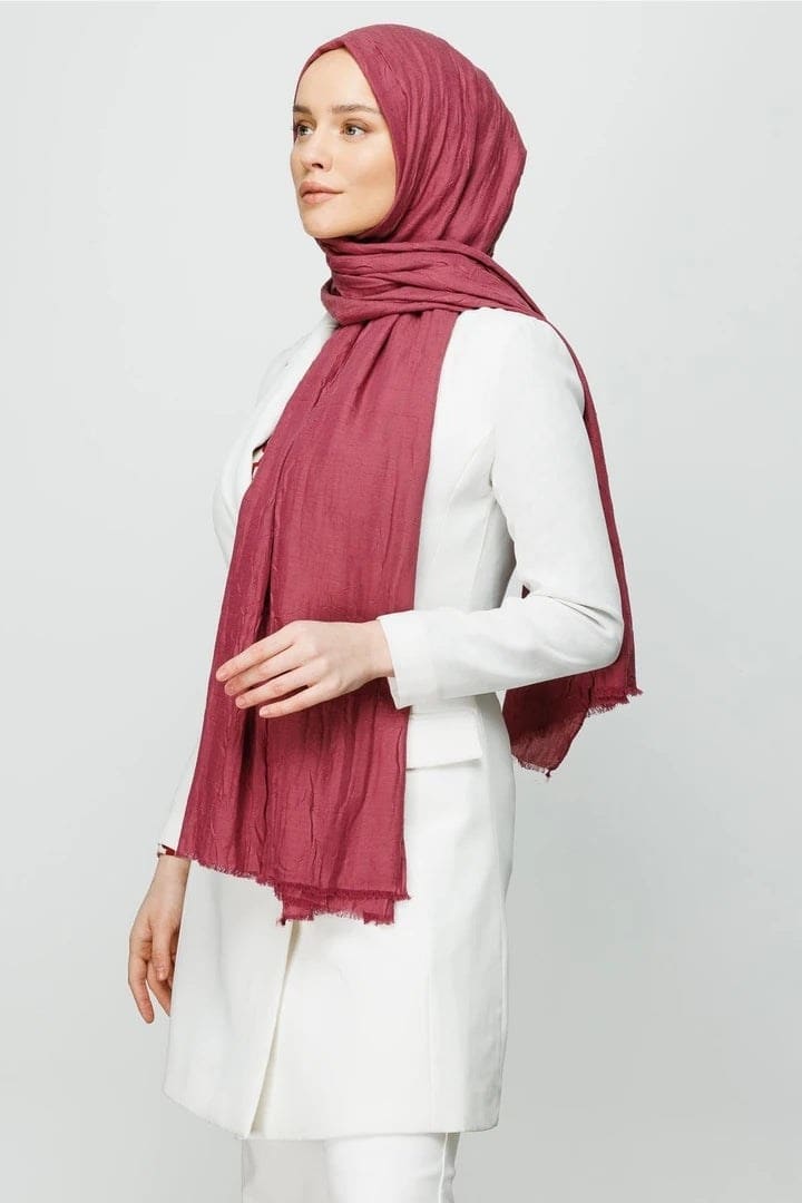 Soft Pembe Bambu Şal · görsel 3