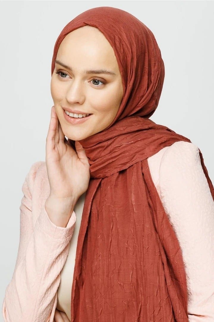 Soğan Kabuğu Bambu Şal · görsel 3