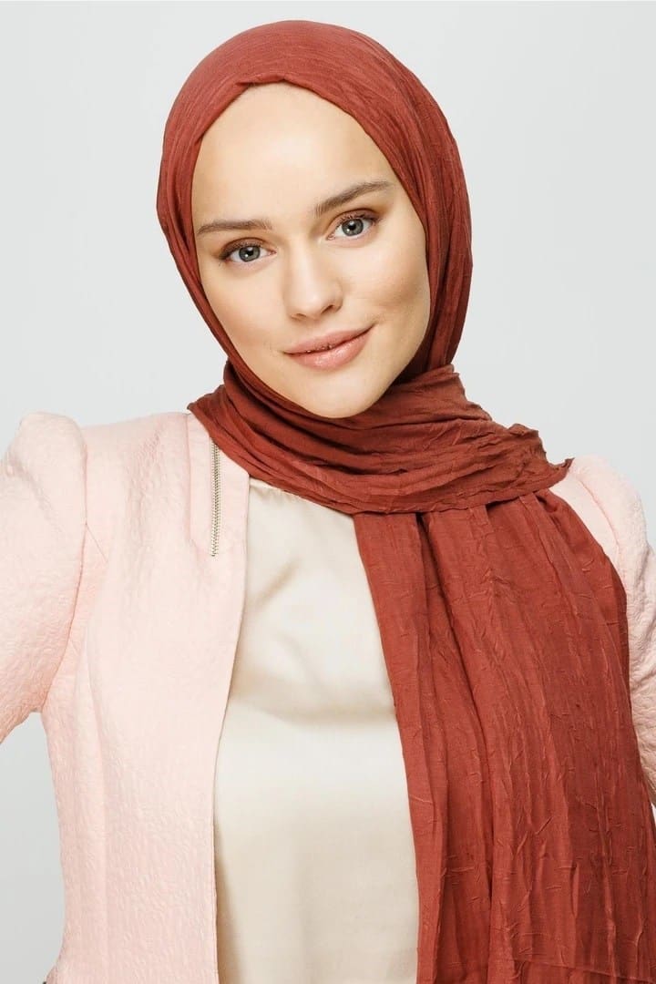 Soğan Kabuğu Bambu Şal · görsel 2