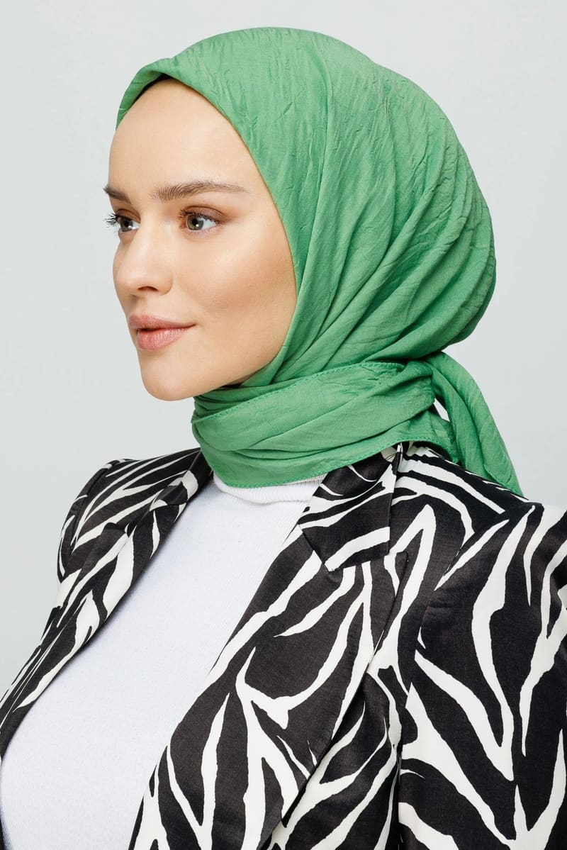 Su Yeşili Bambu Eşarp · görsel 3