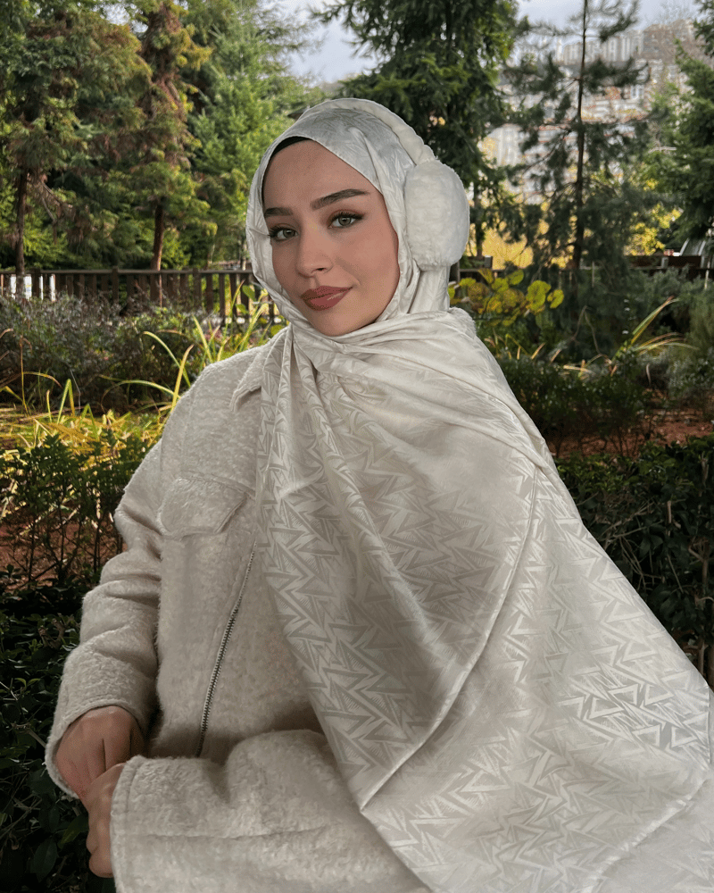 Taş Triya Desen Jakar Şal · İpeksi Jakar · görsel 2