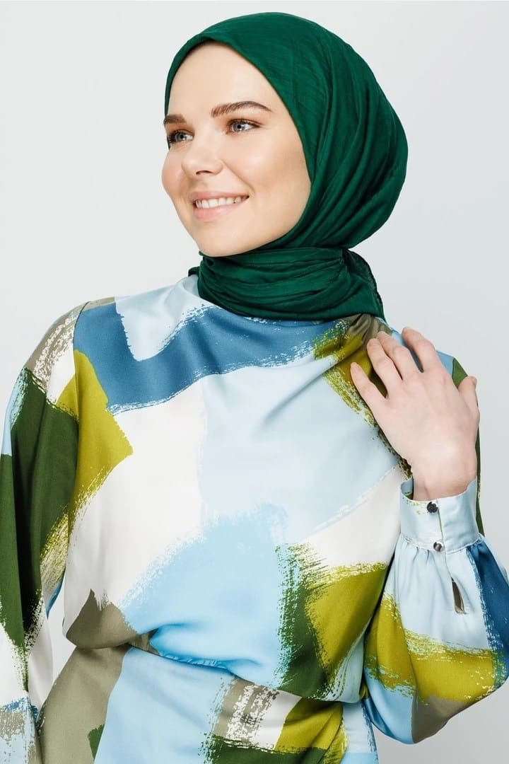 Zümrüt Bambu Şal · görsel 3