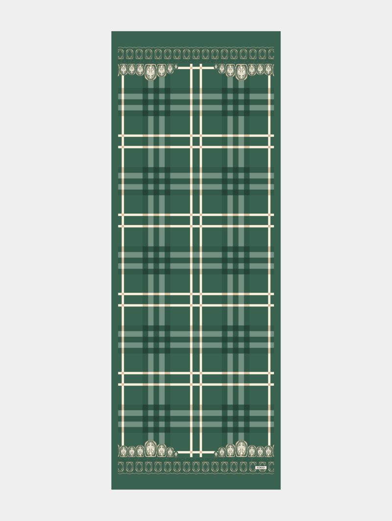 Busenur'un Zümrüt Tartan Desen Şal Tercihi · görsel 5